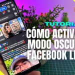Activar modo oscuro en Facebook Lite Activar modo oscuro en Facebook Lite
