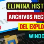 Borrar historial reciente de Explorador de archivos de Windows Borrar historial reciente de Explorador de archivos de Windows