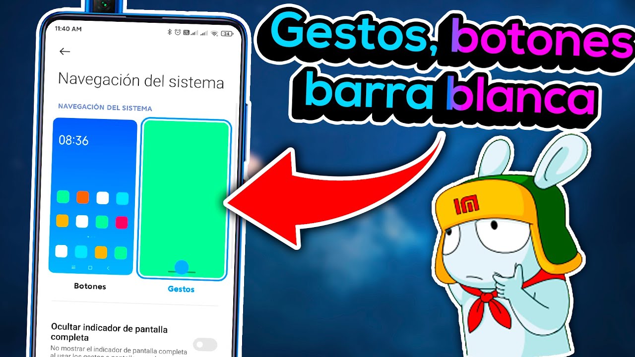 Cambia botones a gestos en Xiaomi Redmi Cambia botones a gestos en Xiaomi Redmi