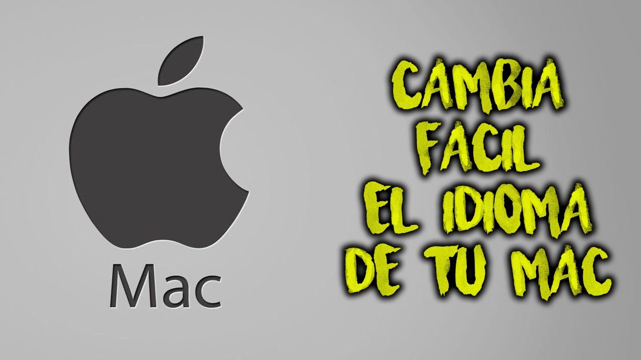 Cambiar el idioma del sistema en Mac OS X