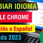 Cambiar idioma de Google Chrome a inglés Cambiar idioma de Google Chrome a inglés