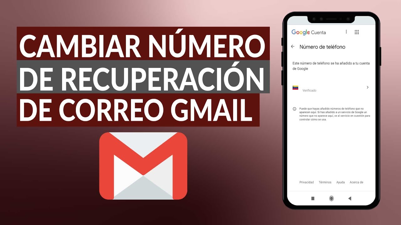 Cambiar número de teléfono de recuperación en Gmail | Agregar número de teléfono de recuperación a cuenta de Google!