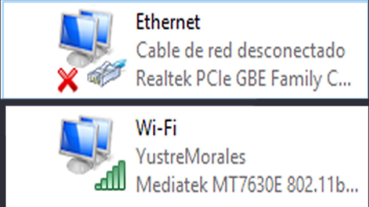 Cómo activar adaptador de red en Windows 10/8/7 Cómo activar adaptador de red en Windows 10/8/7