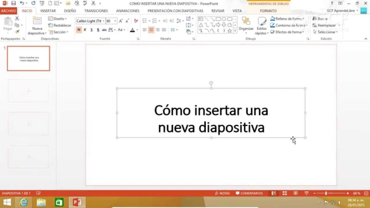 Cómo agregar una diapositiva en PowerPoint Cómo agregar una diapositiva en PowerPoint