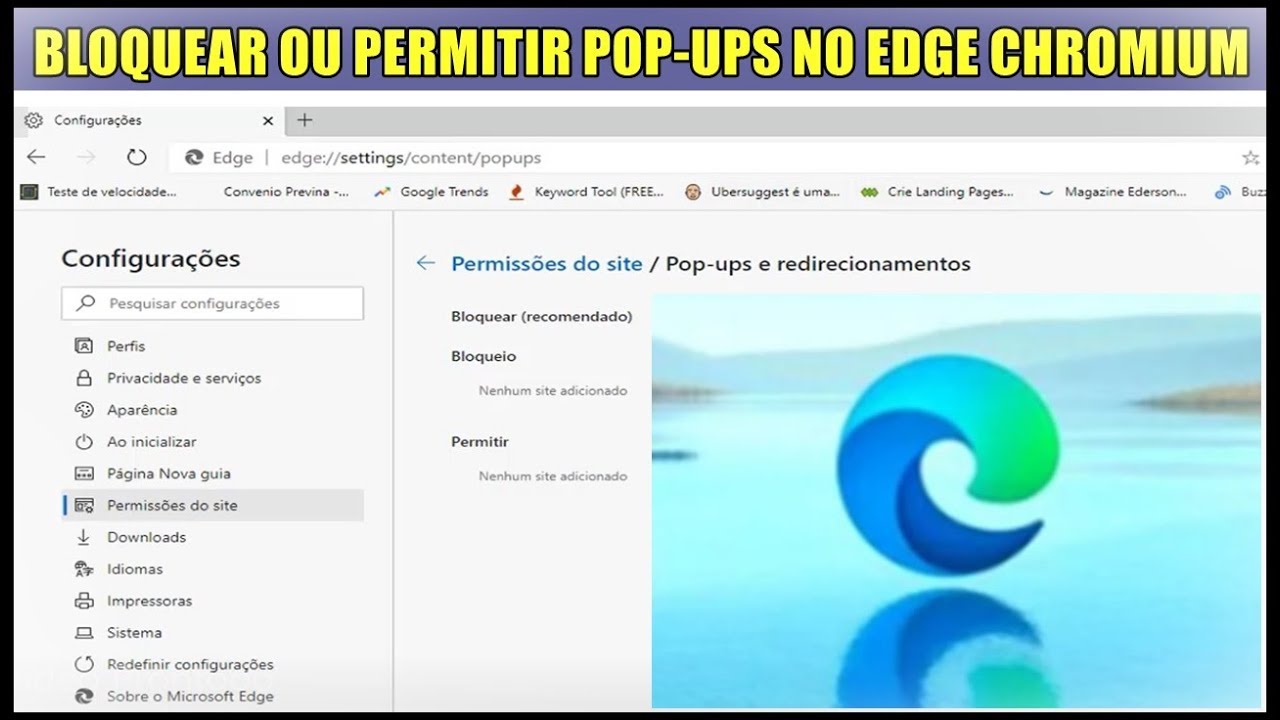 Cómo bloquear pop-ups en Microsoft Edge