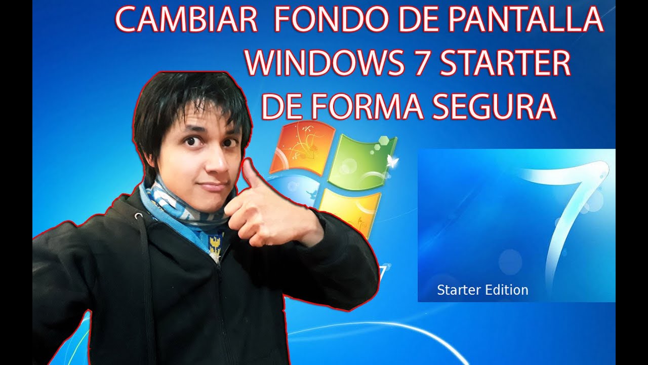 Cómo cambiar fondo de pantalla en Windows 7 Cómo cambiar fondo de pantalla en Windows 7