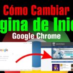 Cómo cambiar la página de inicio predeterminada en Google Chrome Cómo cambiar la página de inicio predeterminada en Google Chrome