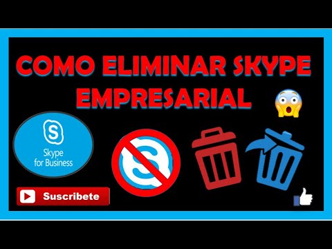 Cómo desinstalar o eliminar Skype Empresarial en Windows 8 / Windows 10
