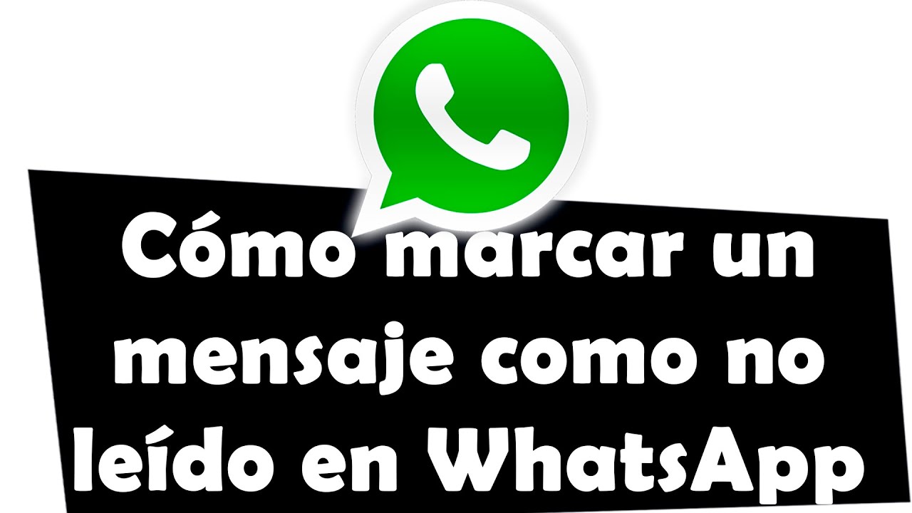 Cómo marcar chats de WhatsApp como no leídos en Android. Cómo marcar chats de WhatsApp como no leídos en Android.