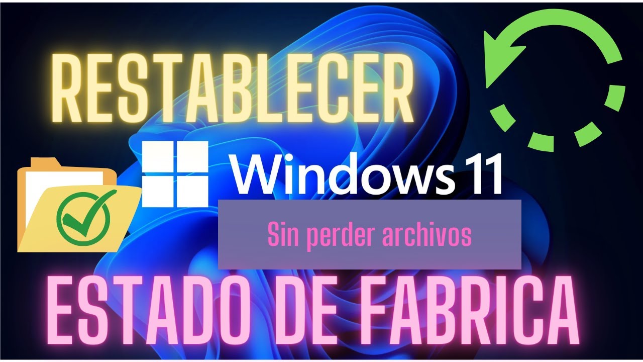 Cómo reiniciar Windows 11 sin perder datos.