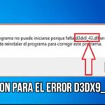 Cómo solucionar el error d3dx9_43.dll no se encuentra Cómo solucionar el error d3dx9_43.dll no se encuentra