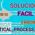 Cómo solucionar el error de pantalla azul CRITICAL_PROCESS_DIED en Windows | Solución rápida Cómo solucionar el error de pantalla azul CRITICAL_PROCESS_DIED en Windows | Solución rápida