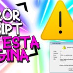 Cómo solucionar el Error de script ocurrido en el script de esta página en Windows 11/10 PC Cómo solucionar el Error de script ocurrido en el script de esta página en Windows 11/10 PC