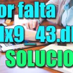 Cómo solucionar error d3dx9_43.dll en Windows 10/8/7 Cómo solucionar error d3dx9_43.dll en Windows 10/8/7