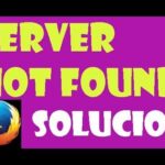 Cómo solucionar Servidor no encontrado en Mozilla Firefox