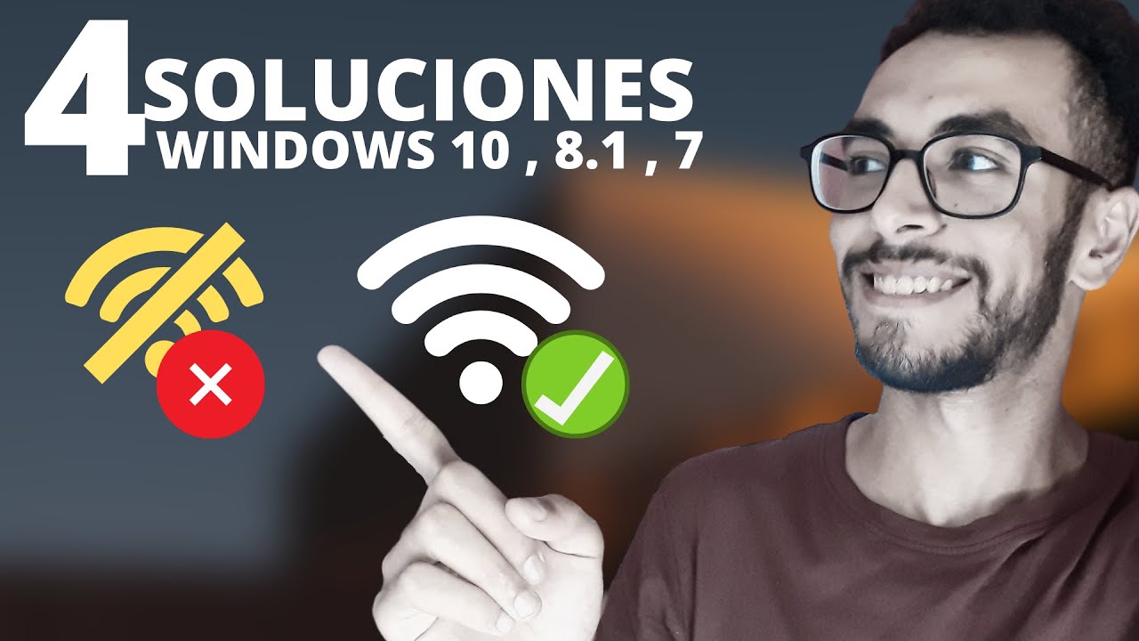 Cómo solucionar X roja sobre el ícono de wifi en Windows 7/8/10