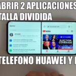 Cómo usar la pantalla dividida en HUAWEI Honor 8 Pro (Ventanas duales)