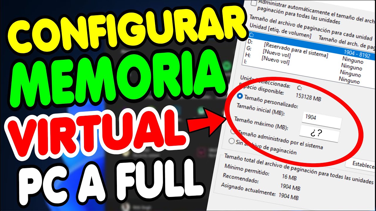 Cómo utilizar RAM virtual en Windows 10 Cómo utilizar RAM virtual en Windows 10
