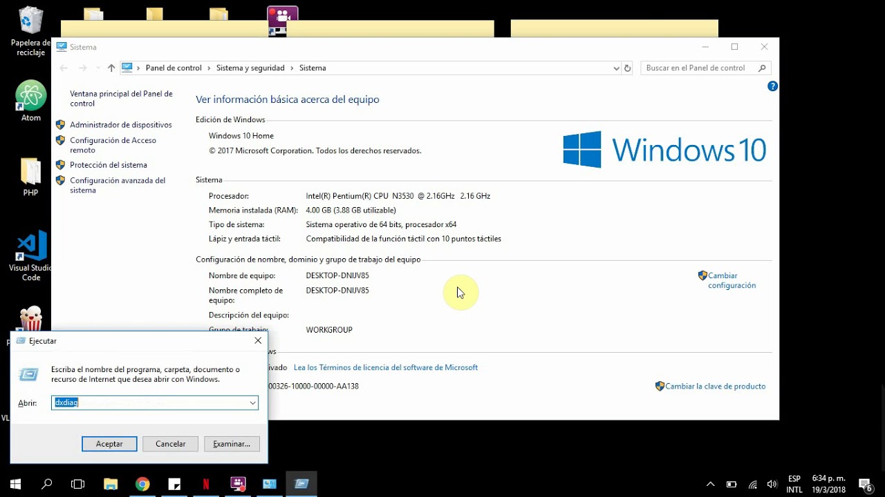 Cómo verificar especificaciones de tu computadora en Windows 10. Cómo verificar especificaciones de tu computadora en Windows 10.