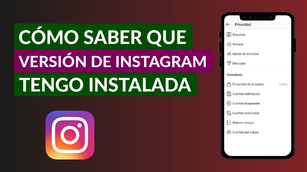 Cómo verificar versión de Instagram en Android Cómo verificar versión de Instagram en Android