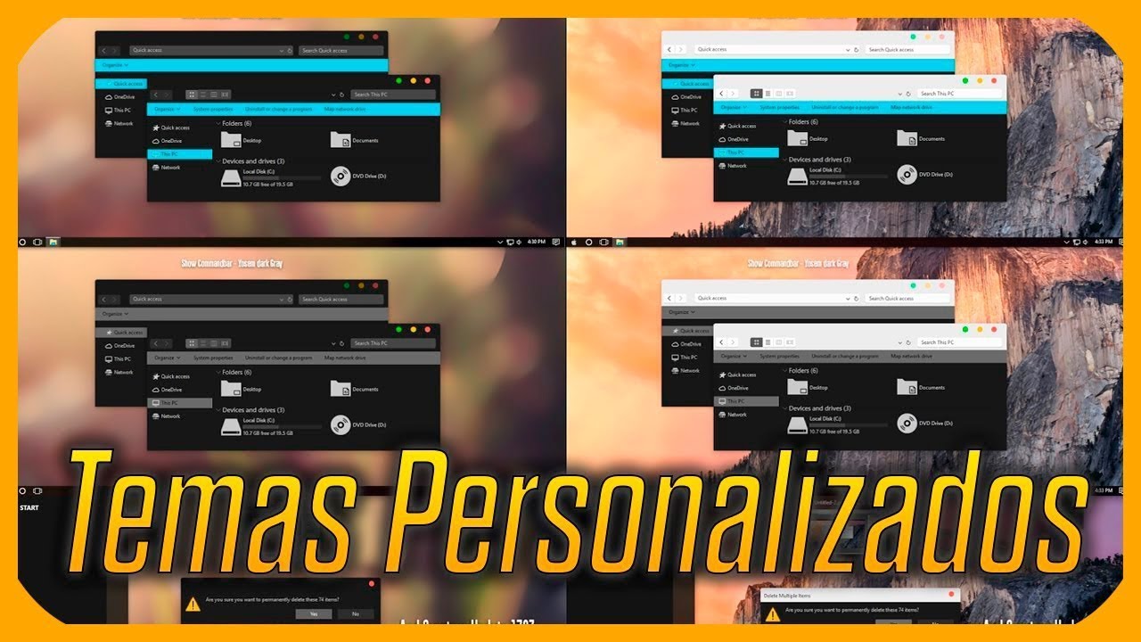 Descarga e instala temas personalizados en Windows 8 / Windows 8.1