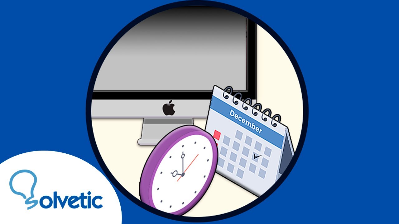 macOS: Cambiar fecha y hora [Tutorial]