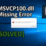 msvcr100.dll ausente en tu Windows 10 msvcr100.dll ausente en tu Windows 10