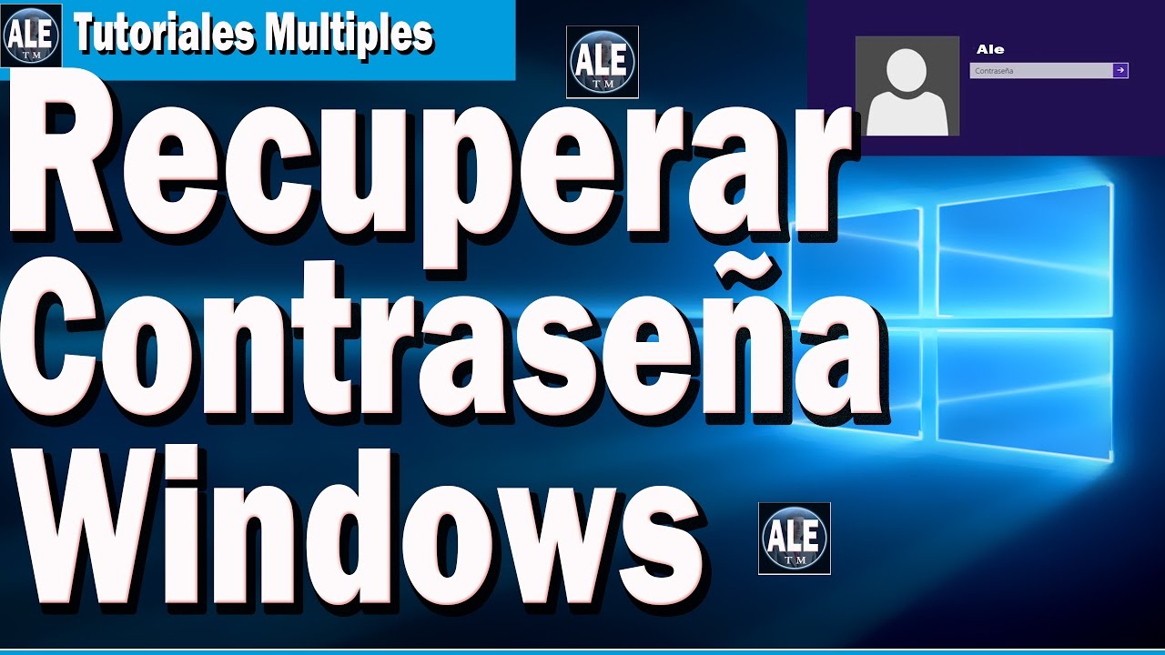 Restablecer clave olvidada Windows 8.1 [Tutorial]