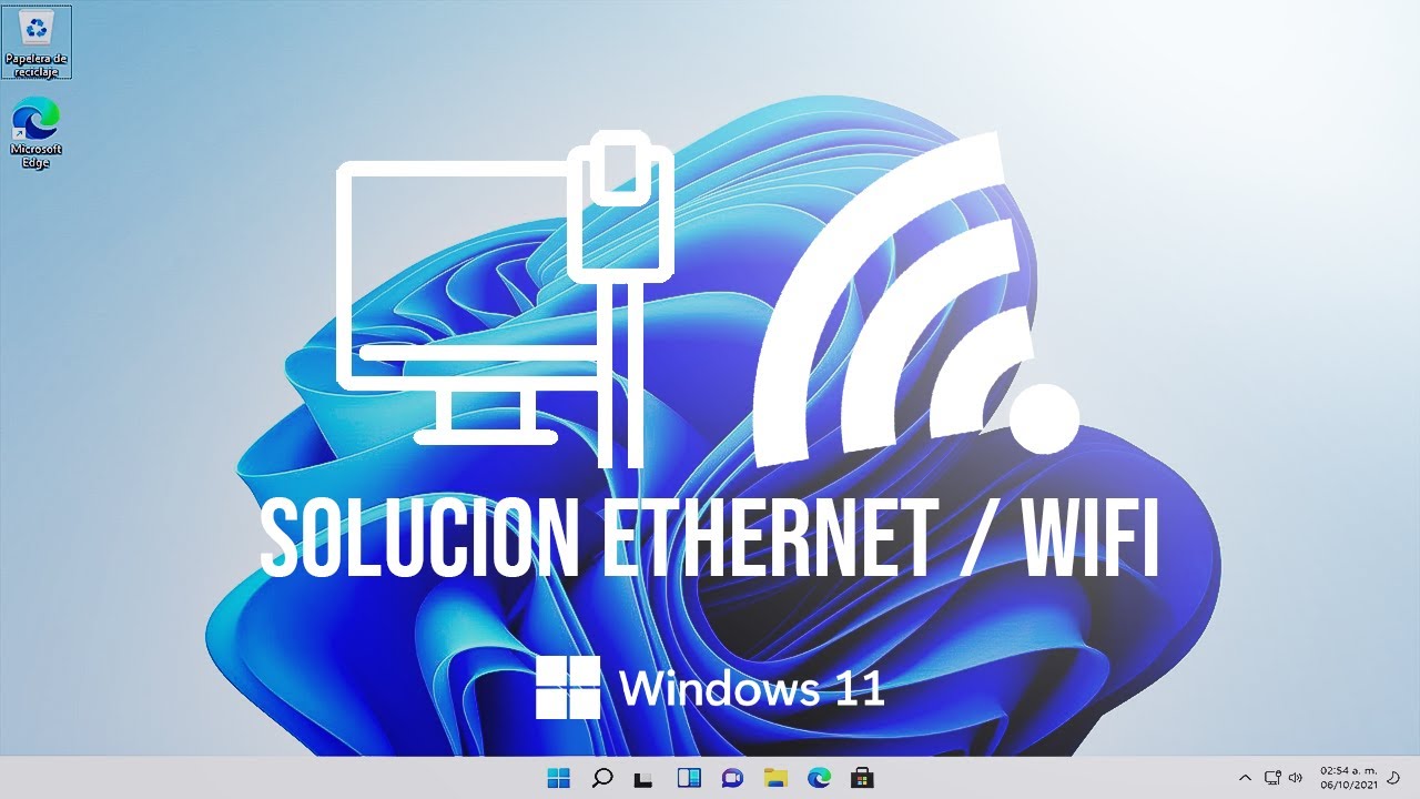 Restablecer configuración de red en Windows 11 para solucionar conexión a internet.