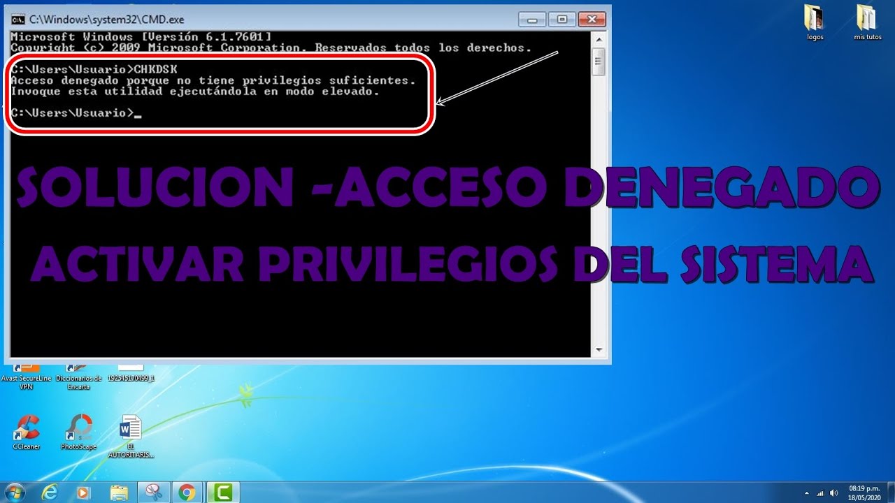 Sin Suficientes Permisos para Acceder al Programa en Modo Elevado Sin Suficientes Permisos para Acceder al Programa en Modo Elevado