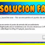 Solución a error Punto de entrada no encontrado en Windows 10/8/7 [Tutorial]