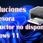 Solución: Controlador de impresora no disponible en Windows 10
