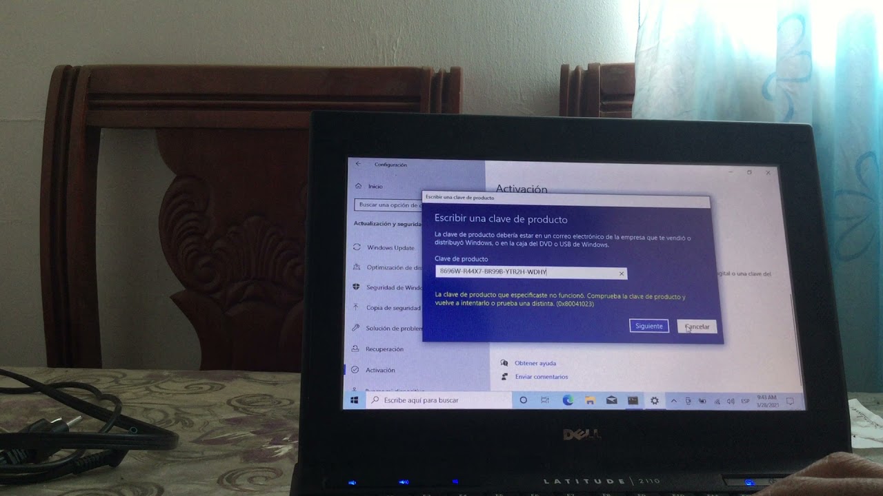 Solución error activación Windows 10 0x8007007B Solución error activación Windows 10 0x8007007B