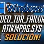 Solución pantalla azul (atikmpag.sys) Video TDR en Windows 7/8/10 Solución pantalla azul (atikmpag.sys) Video TDR en Windows 7/8/10