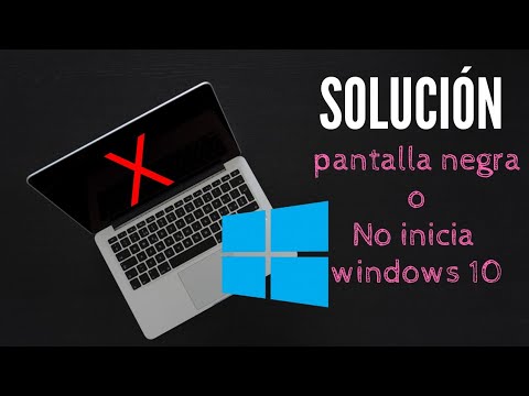 Solución pantalla negra con cursor en Windows 10/8/7 después de iniciar sesión [Tutorial]
