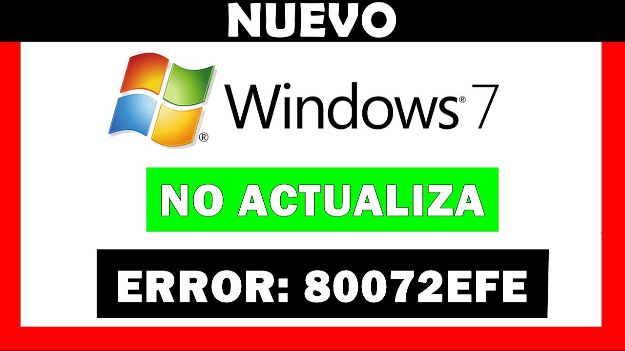 Solución: Problema de Windows Update en Windows 7