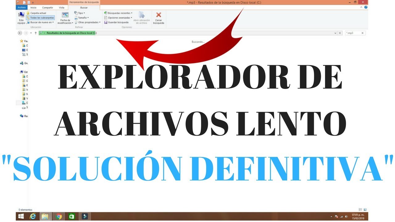 Solución: Problemas de carga lenta de carpetas en Windows Explorer Solución: Problemas de carga lenta de carpetas en Windows Explorer