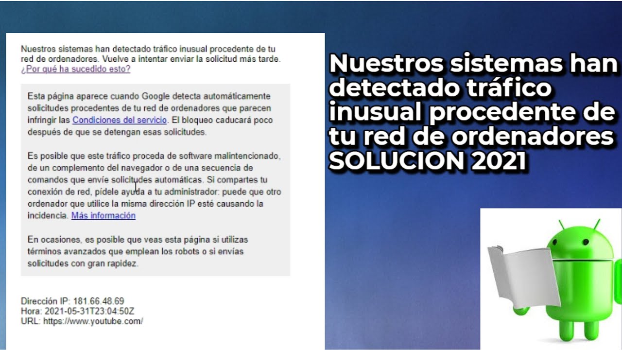Solución tráfico inusual detectado en tu red | [Tutorial]