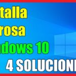 Solucionar desenfoque de la pantalla en Windows 10 Solucionar desenfoque de la pantalla en Windows 10