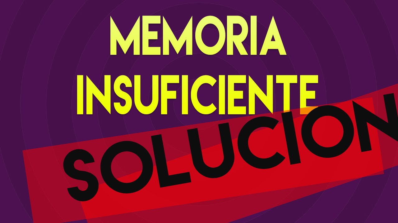 Solucionar error de memoria en Windows 10