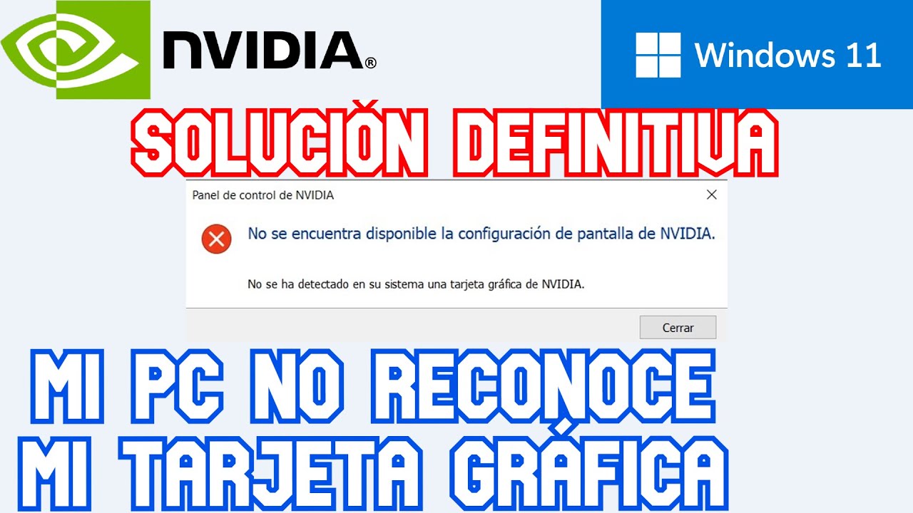 Solucionar tarjeta gráfica no detectada en Windows 11/10/8/7 – [2023]