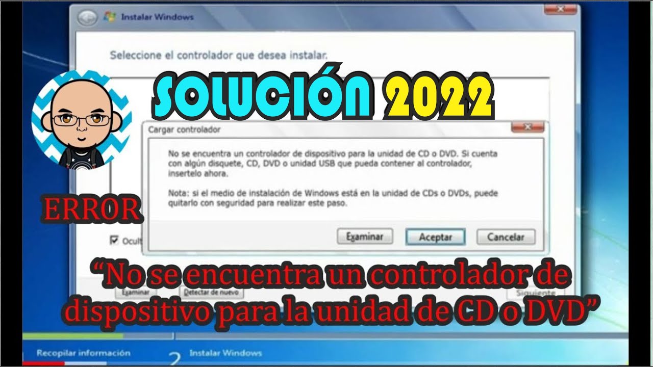 Soluciones para problemas de CD/DVD en Windows 7
