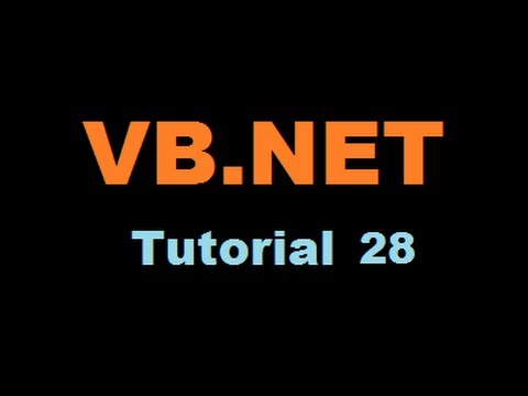 Tutorial VB.NET 28: Mostrar Info del Sistema en Visual Basic .NET Tutorial VB.NET 28: Mostrar Info del Sistema en Visual Basic .NET