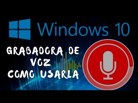 Windows 10: Cómo usar grabadora de voz gratuita