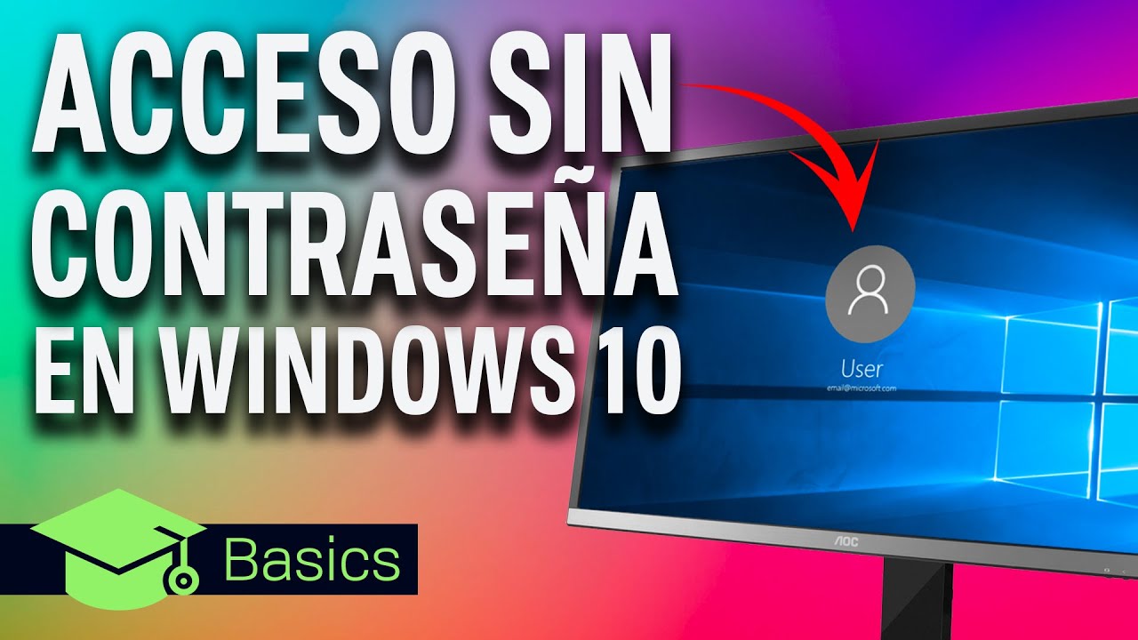 Windows 10: Inicio directo sin contraseña Windows 10: Inicio directo sin contraseña